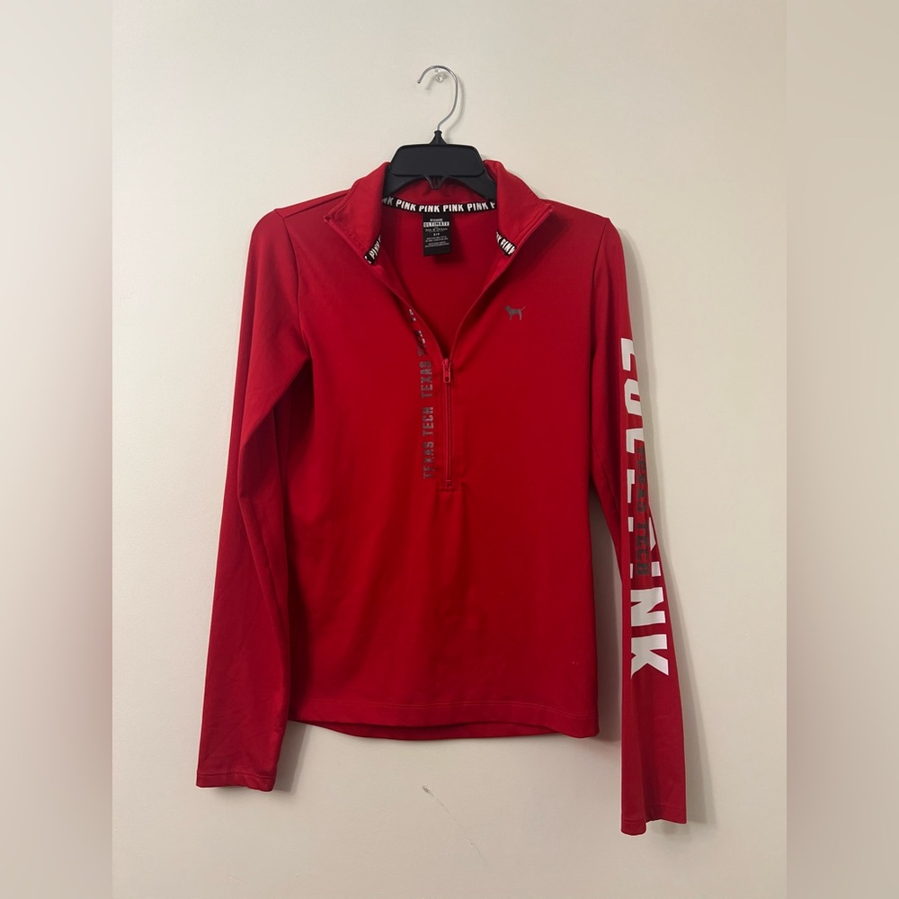 PINK VICTORIA SECRET Texas Tech pullover